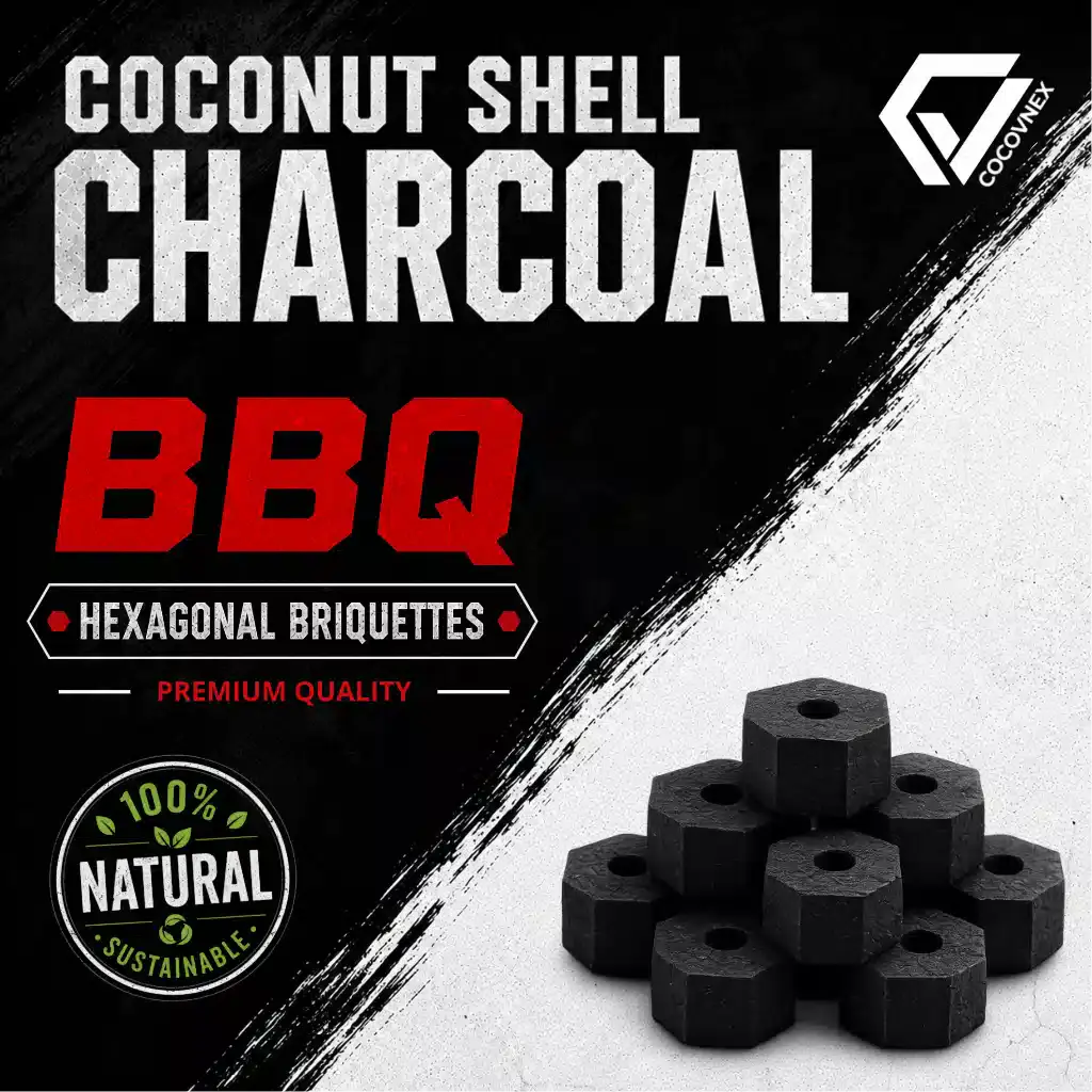 BBQ Coconut Shell Charcoal | CocoVnex